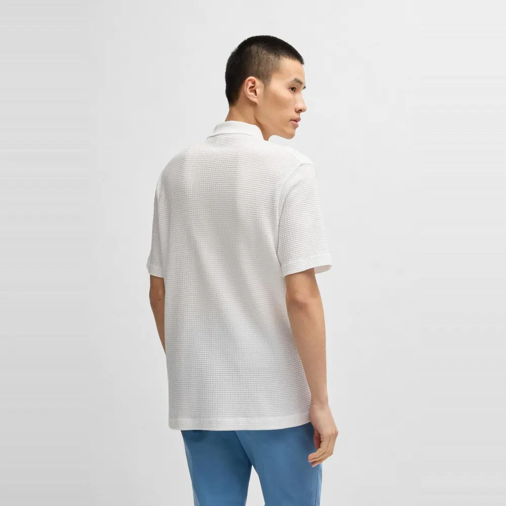 Boss Men's C-Palladio 120 Cotton Short Sleeve Polo Shirt detail 3