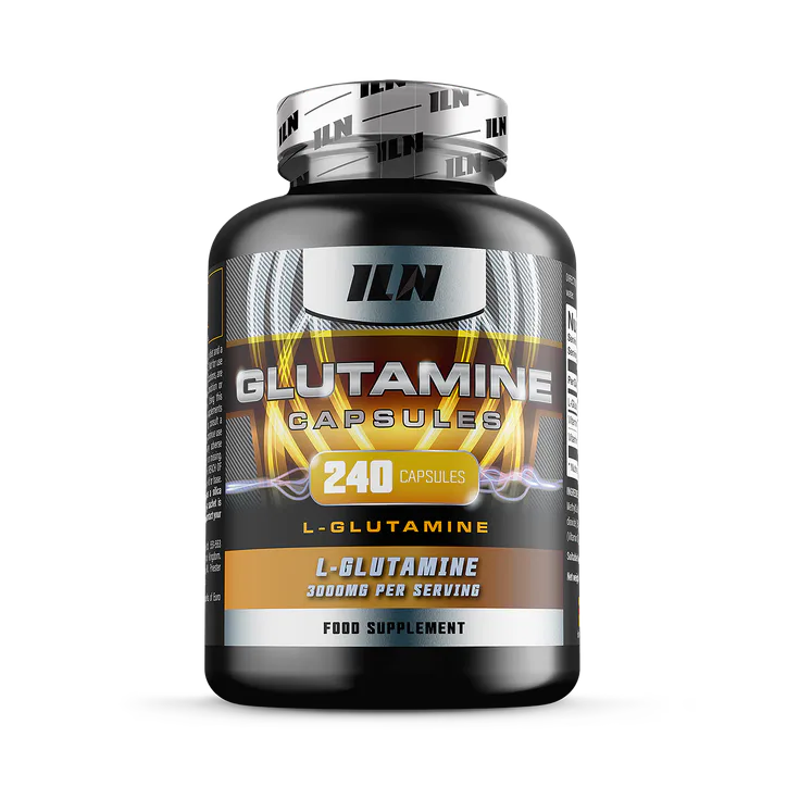 Iron Labs Nutrition L Glutamine - 3,000mg per Serving - 240 Vegetarian Capsules