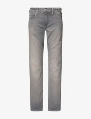 PAIGE Lennox Slim-Fit Stretch-Denim Blend Jeans
