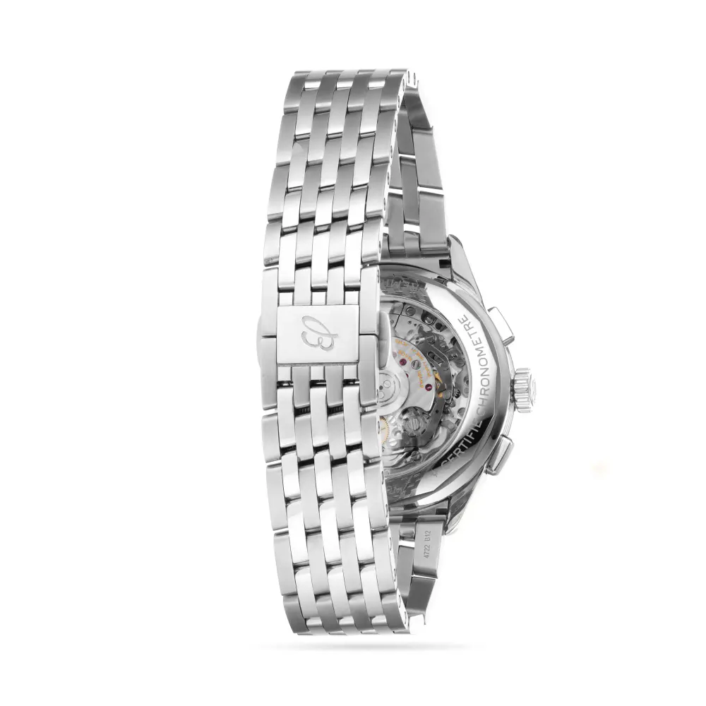 Breitling Premier B01 Chronograph 42mm Mens Watch Black Stainless Steel in Black, additional product view 3