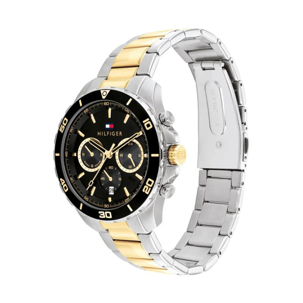 Tommy Hilfiger 43mm Mens Watch Black in Black, additional product view 2