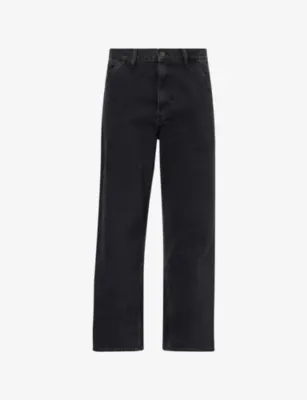 CARHARTT WIP Single Knee Straight-Leg Denim Trousers