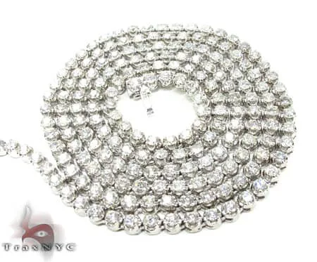 RINA - For Him FACTORY Polar Iced Diamond Chain 30 Inches 4.33mm 10823 in Rose Gold – Chain