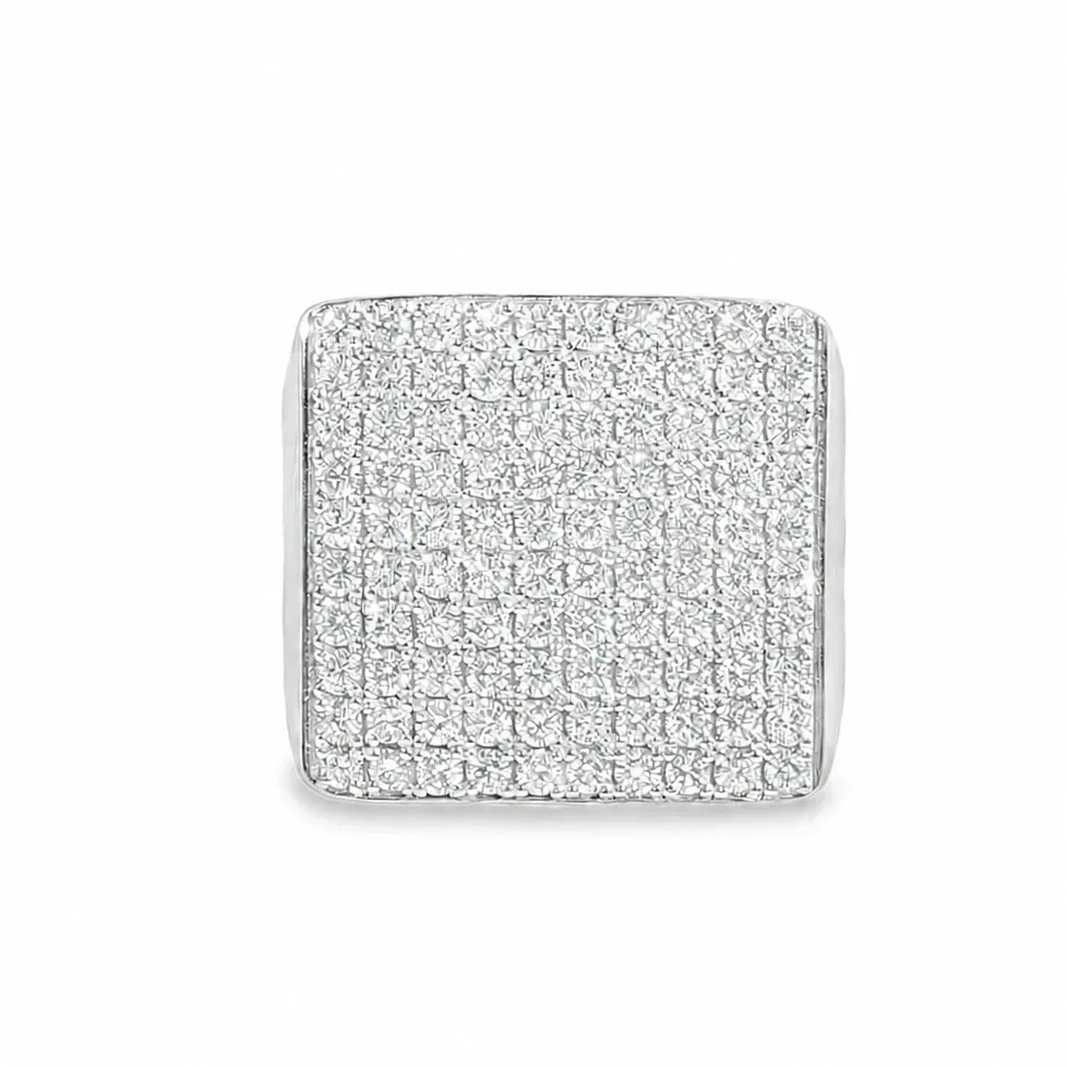 MARYAM - For Him SILVER Mens Silver Prong Ring 28030 in 6 – Ring