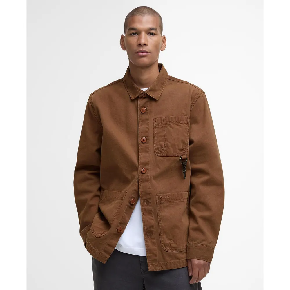 Barbour Mens Bowland Overshirt detail 2