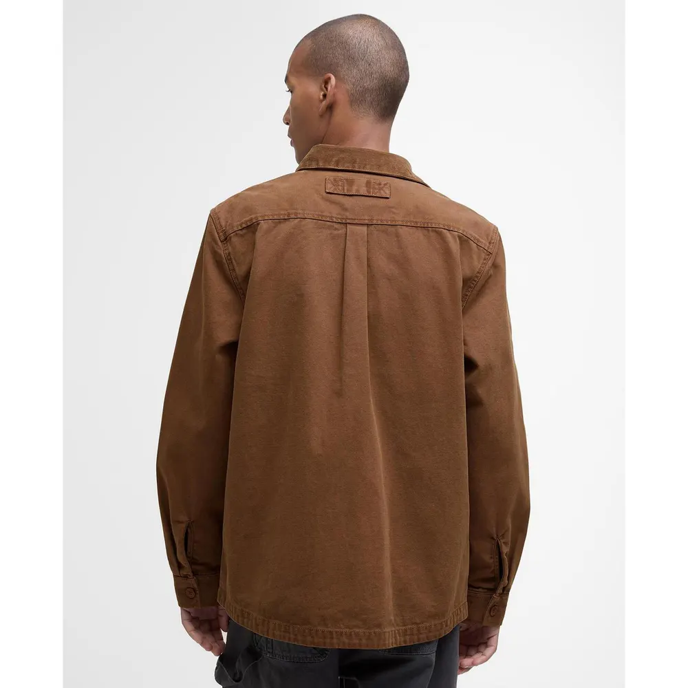 Barbour Mens Bowland Overshirt detail 3