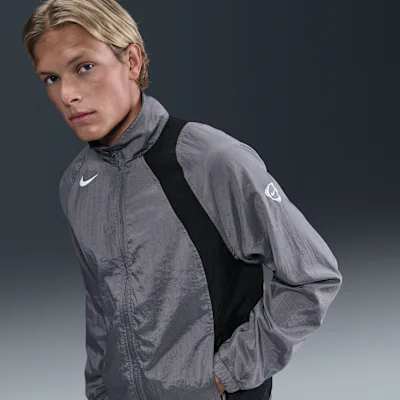 Nike Total 90 Men's Repel Football Tracksuit Jacket - Light Graphite/Black/Sail
