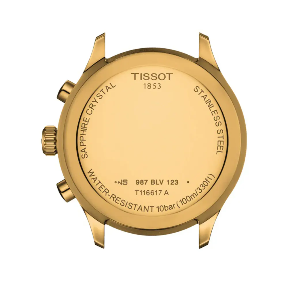 Tissot Chrono XL 45mm Mens Watch Black in Black, additional product view 2
