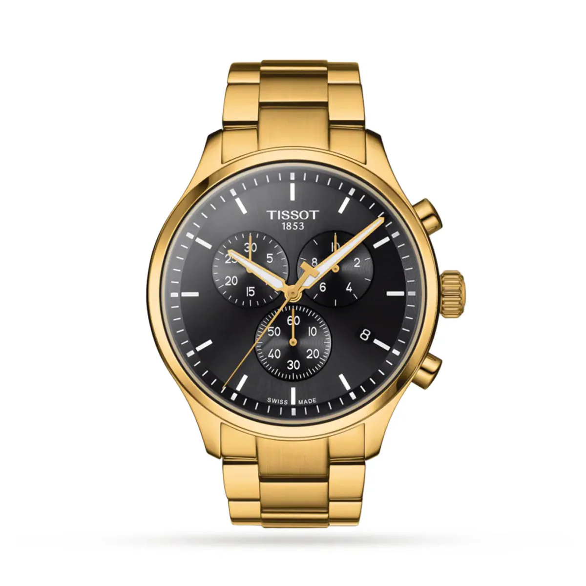 Tissot Chrono XL 45mm Mens Watch Black
