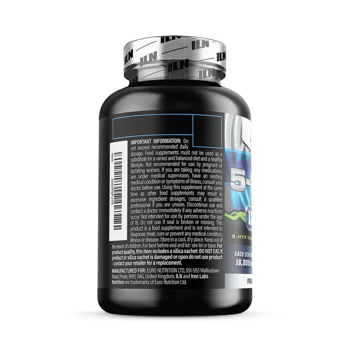 Iron Labs Nutrition 5HTP Capsules - High Strength 200mg 5-HTP Supplement - 120 Vegan Capsules detail 3