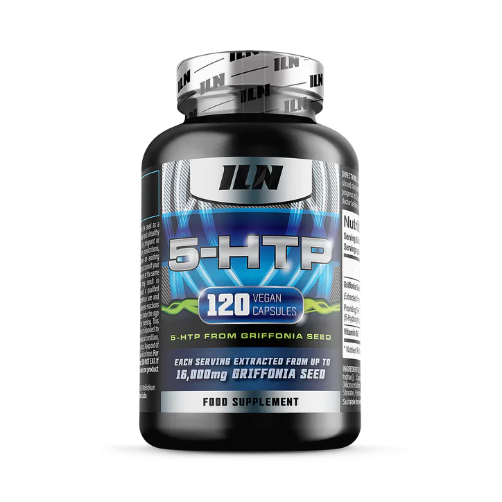Iron Labs Nutrition 5HTP Capsules - High Strength 200mg 5-HTP Supplement - 120 Vegan Capsules