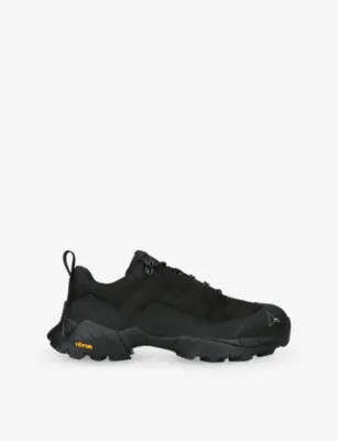 ROA Katharina Woven Trainers - EUR 44 / 10 UK MEN in BLACK – Mens | Trainers | Lace up trainers