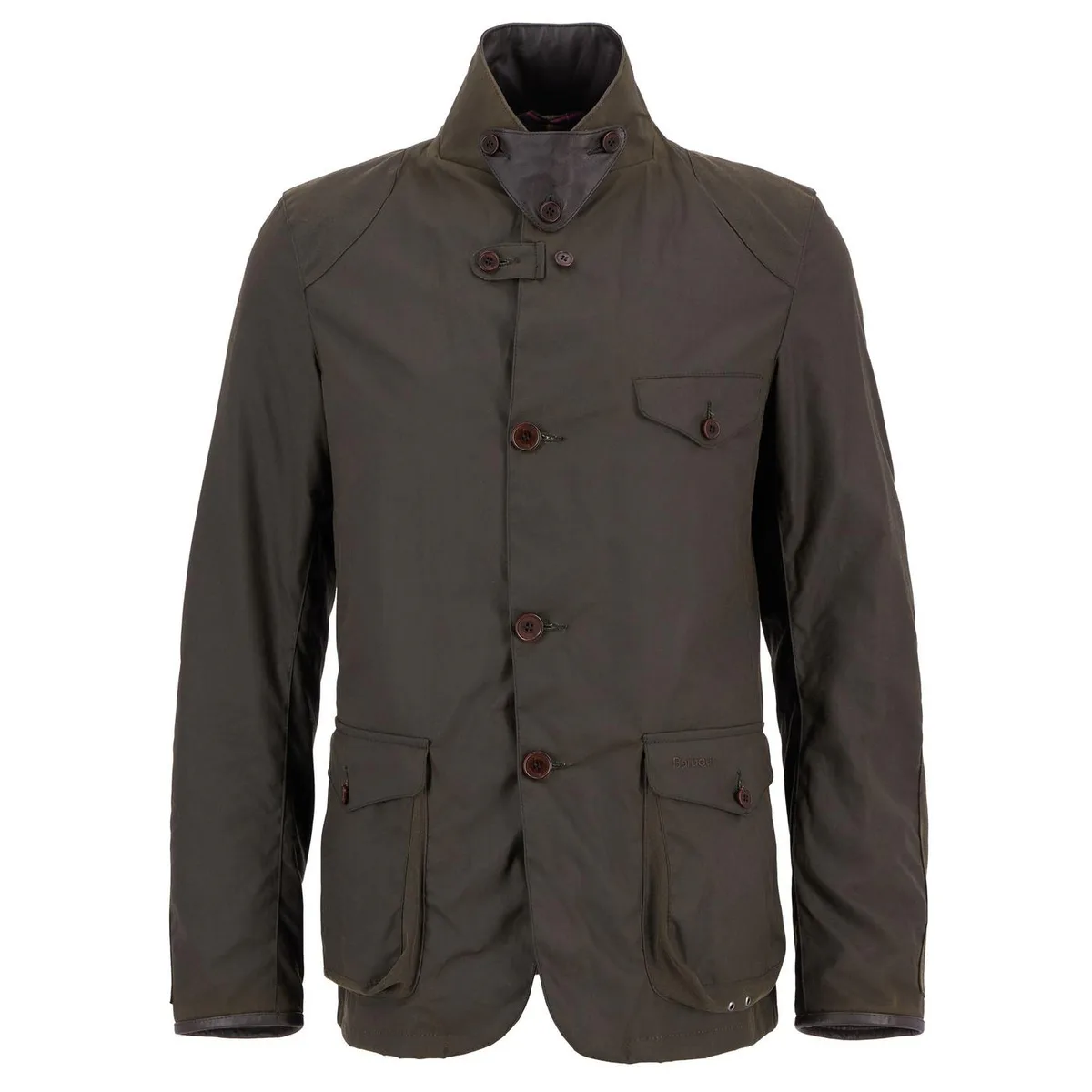 Barbour Men's Beacon Sports Long Sleeve Tailored Fit Wax Jacket