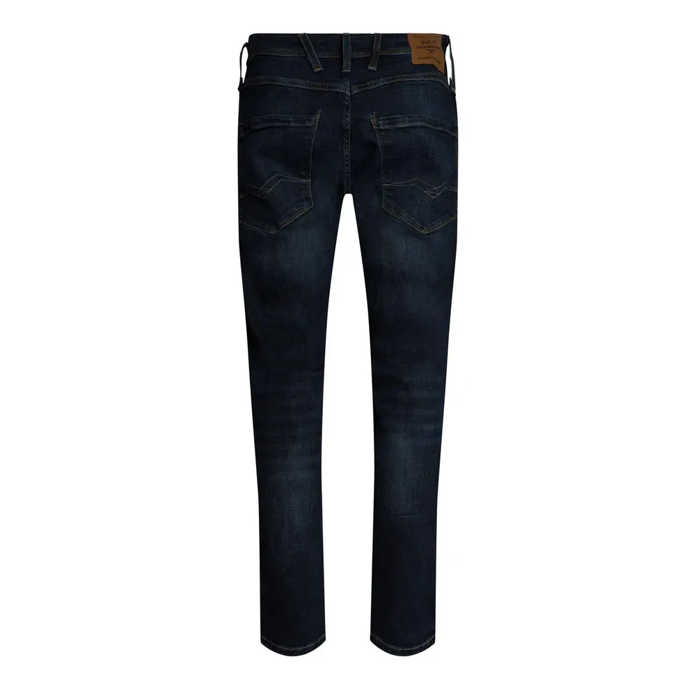 Replay Men's Anbass Cotton Slim-Fit Jeans detail 2