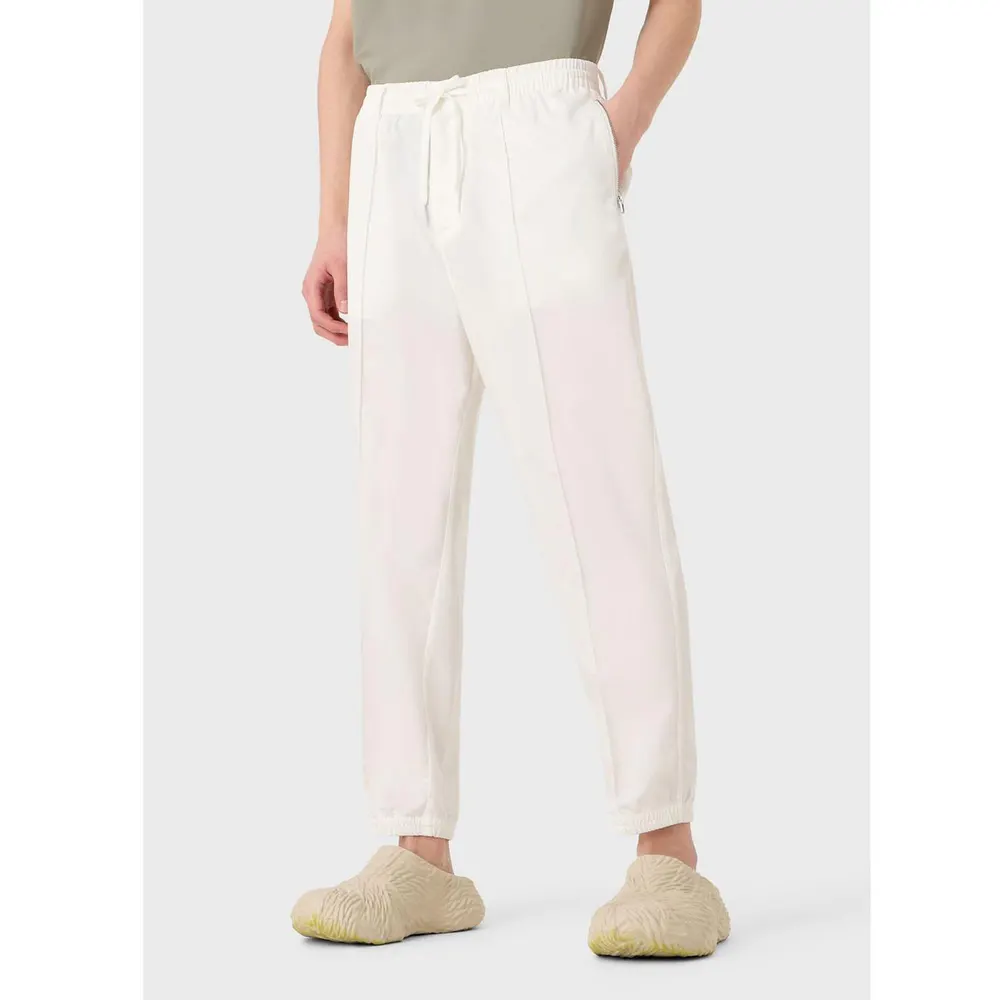 Emporio Armani Emporio Armani Pantaloni Straight Leg Trousers Mens