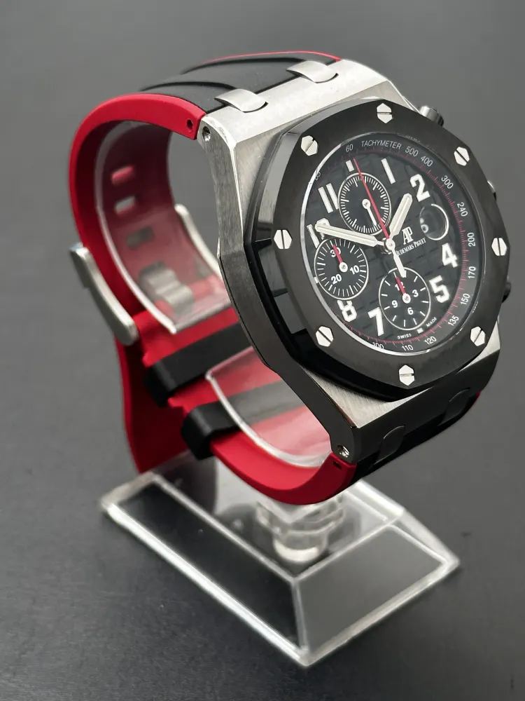 Audemars Piguet Royal Oak Offshore 26470SO.OO.A002CA.01 — 2019 — Very good in Black Arabic, additional product view 2