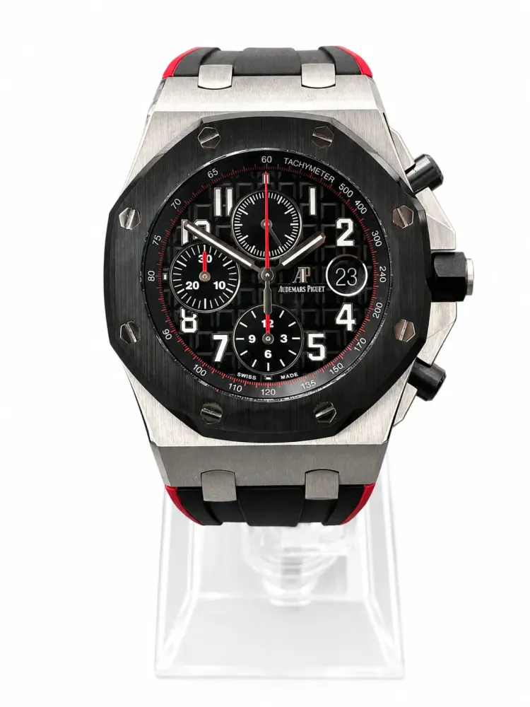 Audemars Piguet Royal Oak Offshore 26470SO.OO.A002CA.01 — 2019 — Very good in Black Arabic – Pre-owned watches
