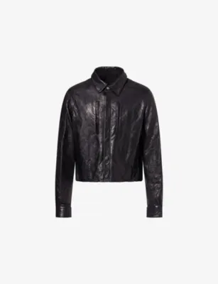 RICK OWENS Alice Leather Jacket