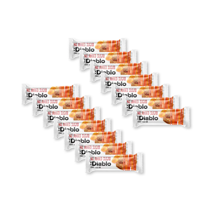 Diablo No Added Sugar Muesli Bar Apricot 30g Pack of 14