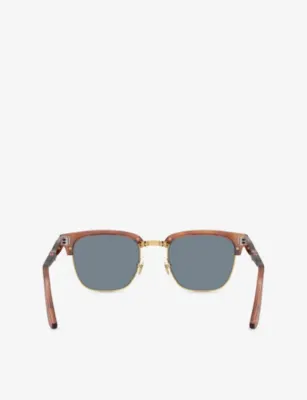 PERSOL PO3375S Square-Frame Acetate Sunglasses detail 3