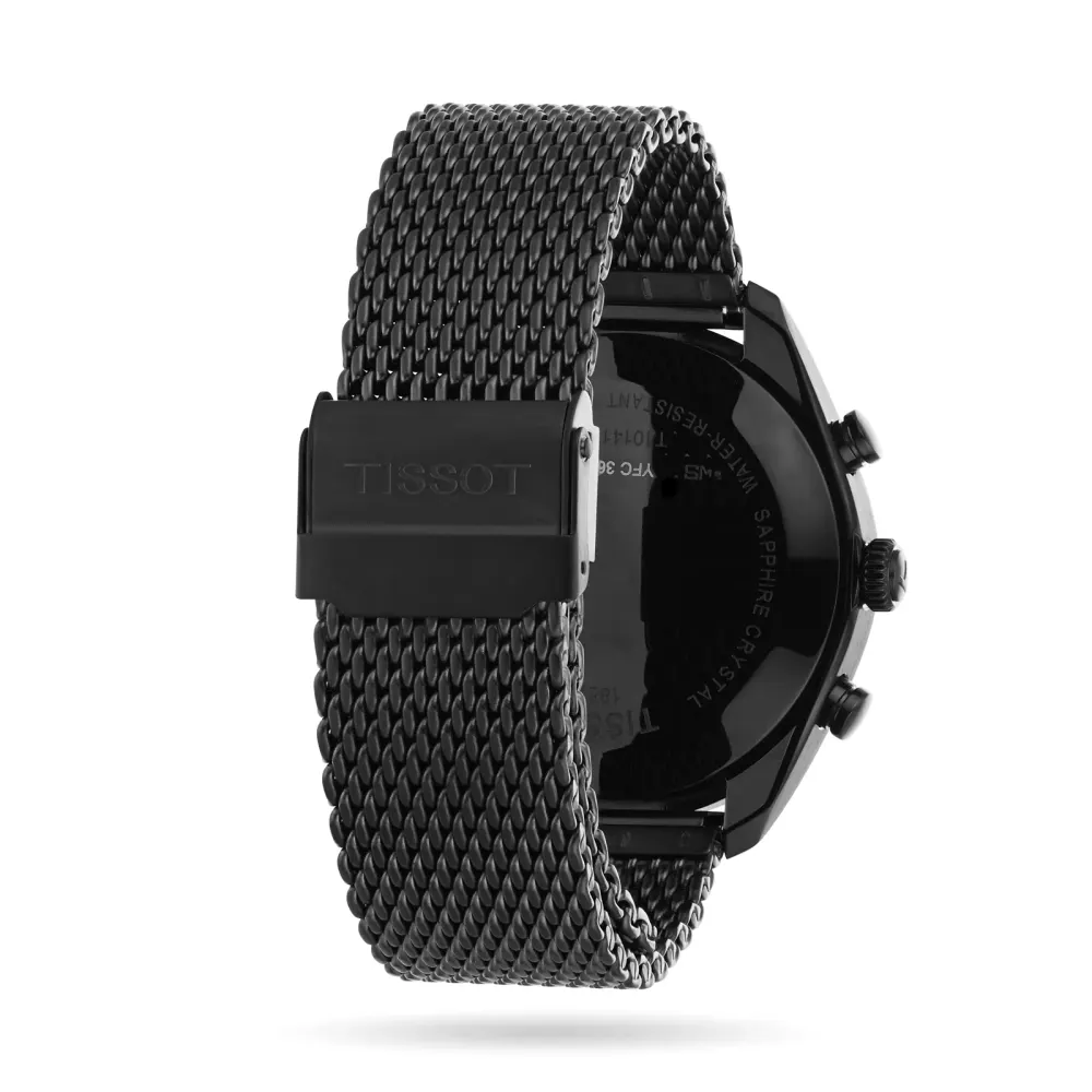 Tissot PR 100 41mm Mens Watch Black detail 3