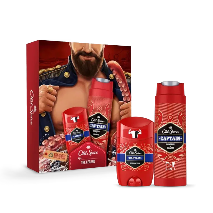 Old Spice Captain Stick and Shower Gel