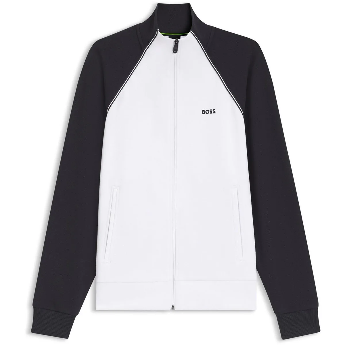 Boss Mens BOSS GREEN Long Sleeve Tracksuit Top with Logo Detail