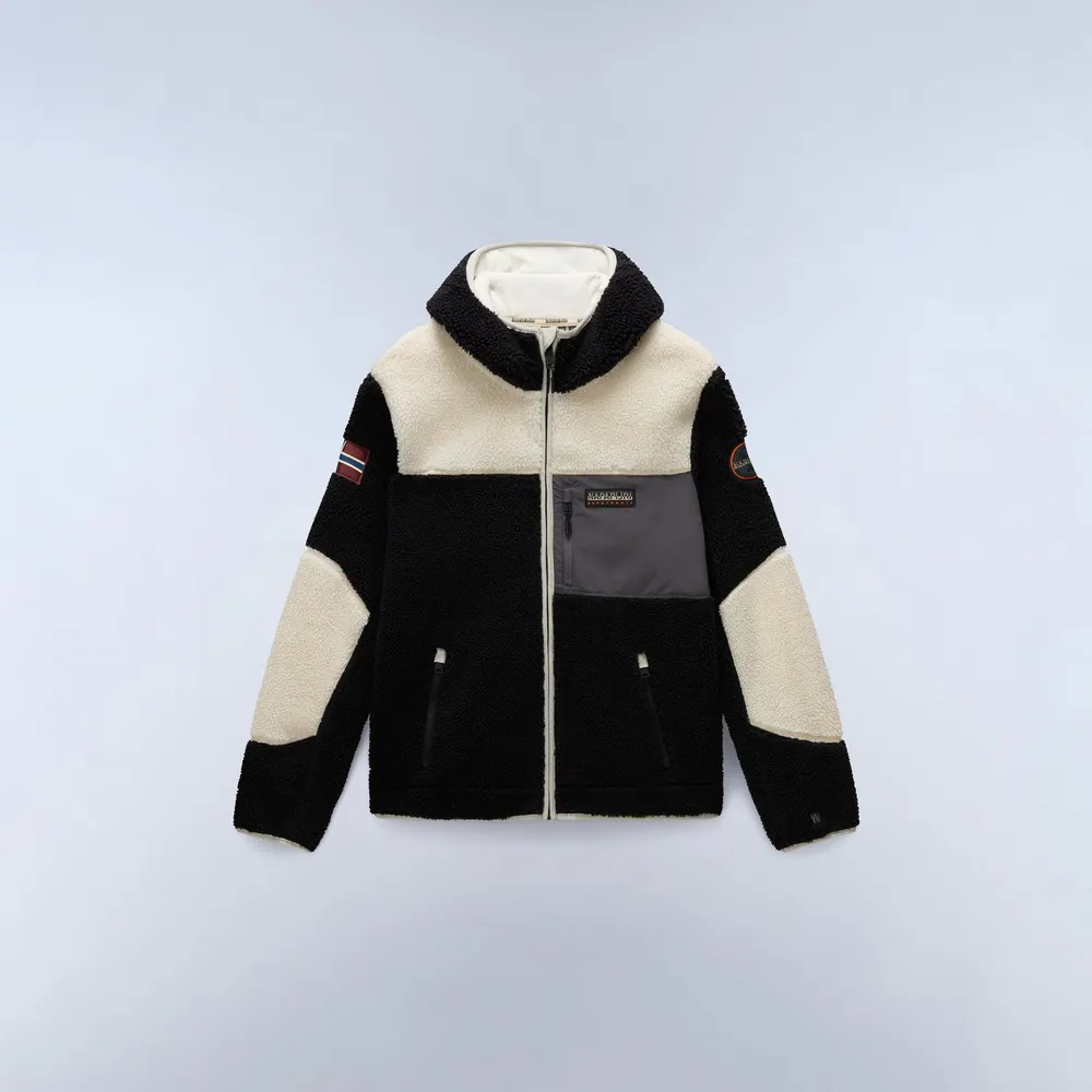 Napapijri Yupik Full Zip Fleece Hoodie Mens