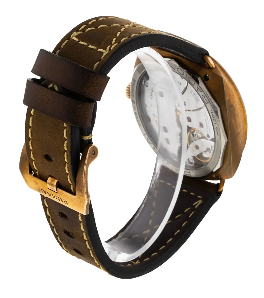Panerai Radiomir Bronzo PAM00760 — 2022 — Very good in Green Quarter Arabic, additional product view 3