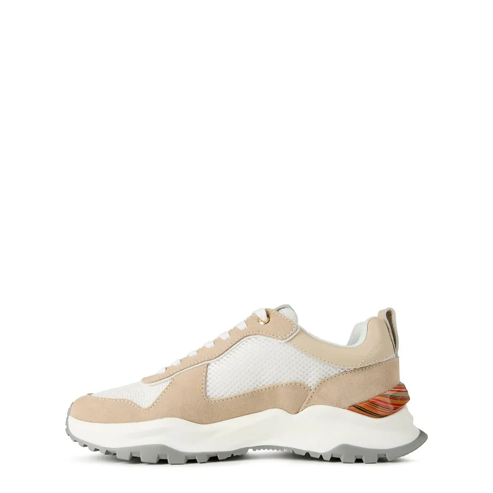Android Homme Carrillo Trainers in Cream/Wht/Org, additional product view 2