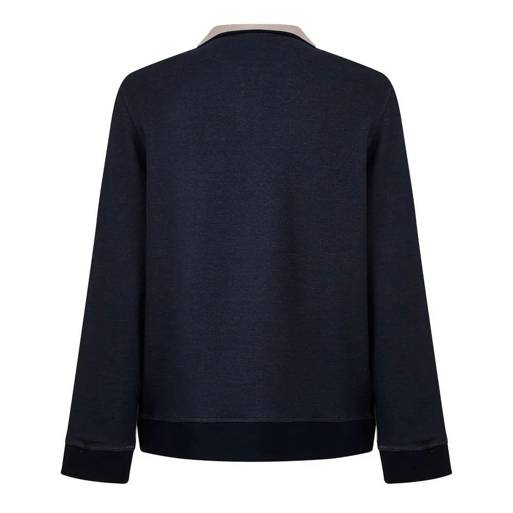 Ted Baker Men's 1/2-Zip Long-Sleeve Polo detail 2