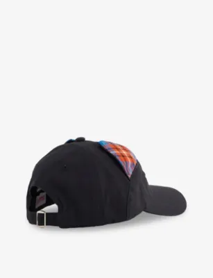 CHARLES JEFFREY LOVERBOY Ears Logo-Embroidered Cotton Baseball Cap detail 3