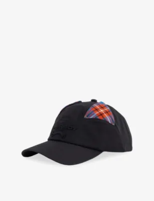 CHARLES JEFFREY LOVERBOY Ears Logo-Embroidered Cotton Baseball Cap