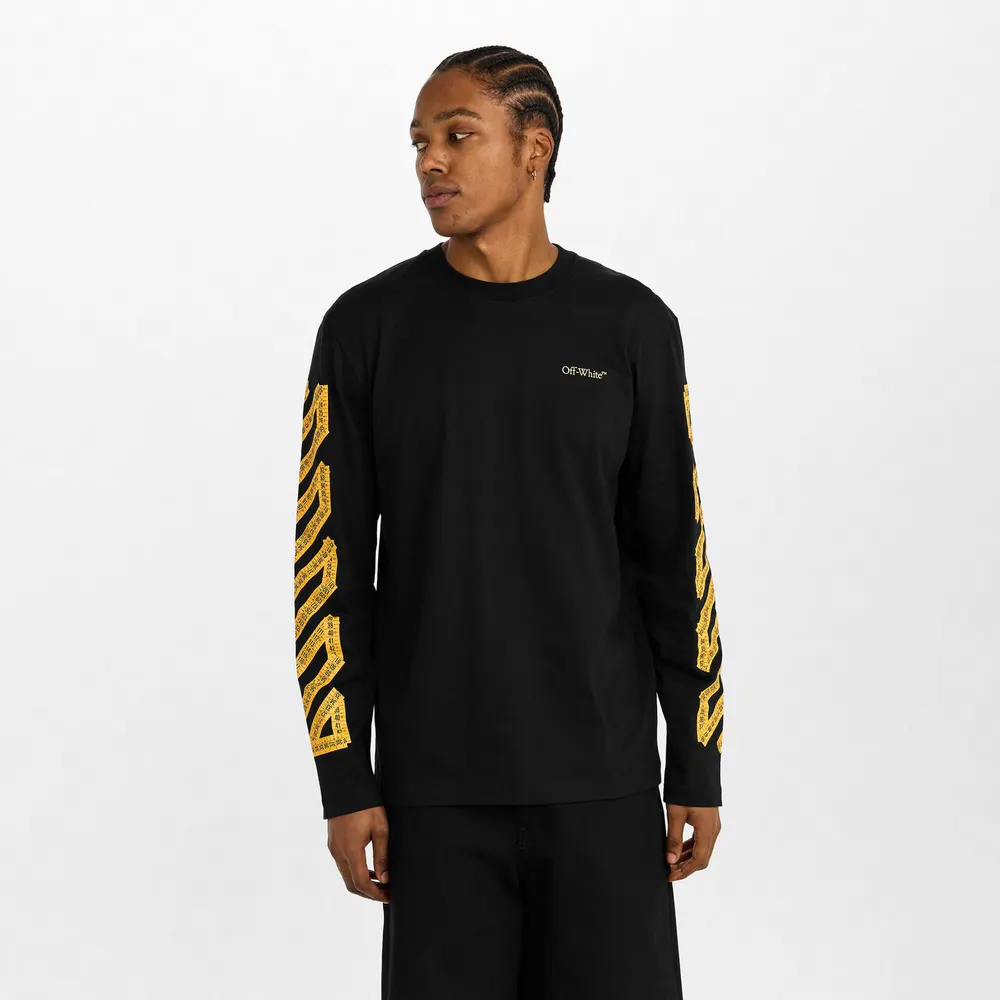 Off White Men's Arrow Skate Long Sleeve T-Shirt detail 3