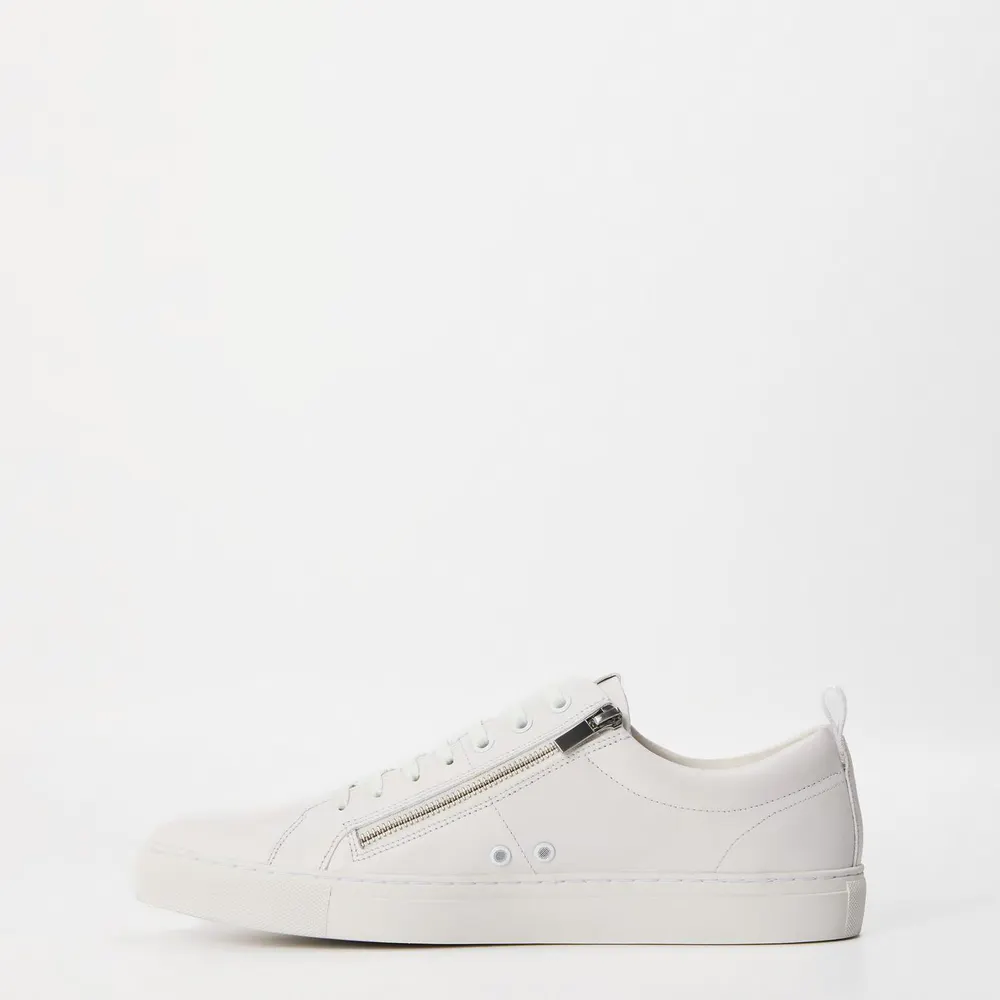 Hugo Men's Double-Buckle Monk Shoes in White, additional product view 2