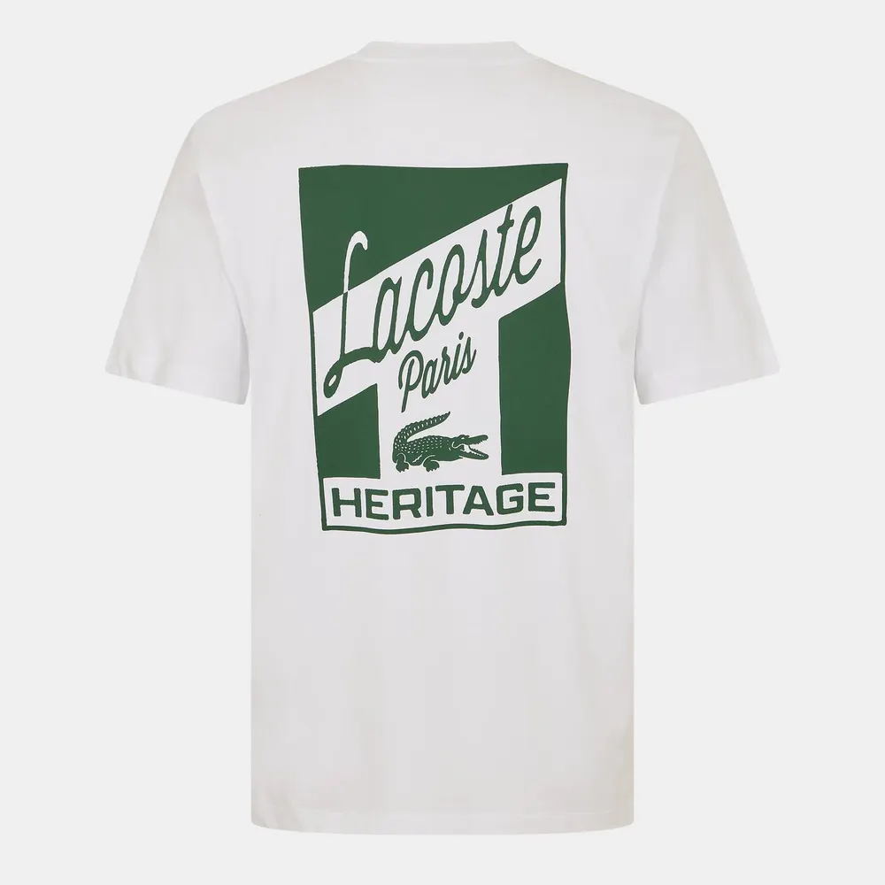 Lacoste Men's Graphic Regular Fit T-Shirt