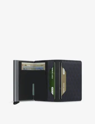 SECRID Slimwallet Optical Leather Wallet detail 3