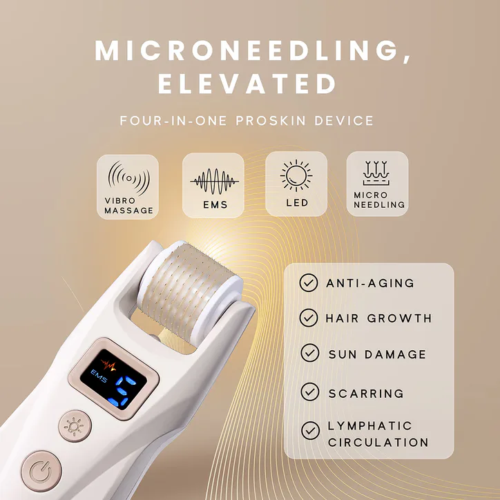Sensse MicroGlo Microneedling & LED Device, additional product view 2