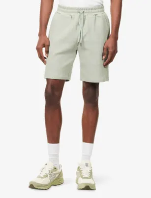 BELIER Textured Cotton-Blend Shorts detail 3