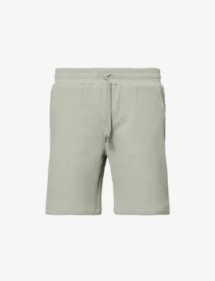 BELIER Textured Cotton-Blend Shorts