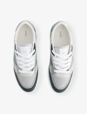 ARNE Arena 2.0 Leather Trainers - EUR 45 / 11 UK MEN in BLUE OTHER, additional product view 2