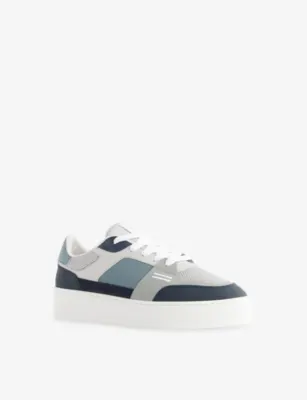 ARNE Arena 2.0 Leather Trainers - EUR 45 / 11 UK MEN in BLUE OTHER, additional product view 3