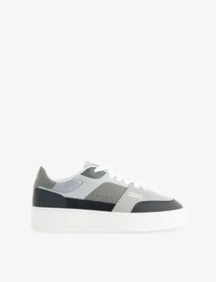 ARNE Arena 2.0 Leather Trainers - EUR 45 / 11 UK MEN in GREY MID – Mens | Trainers | Lace up trainers