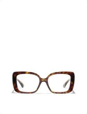 CHANEL CH3502B Square-Frame Acetate Optical Glasses