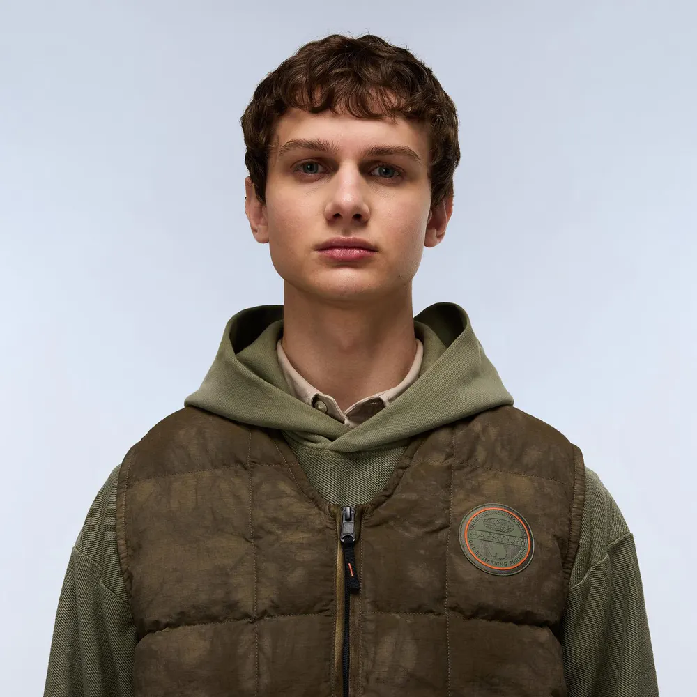 Napapijri Men's Vajolet Quilted Gilet detail 3