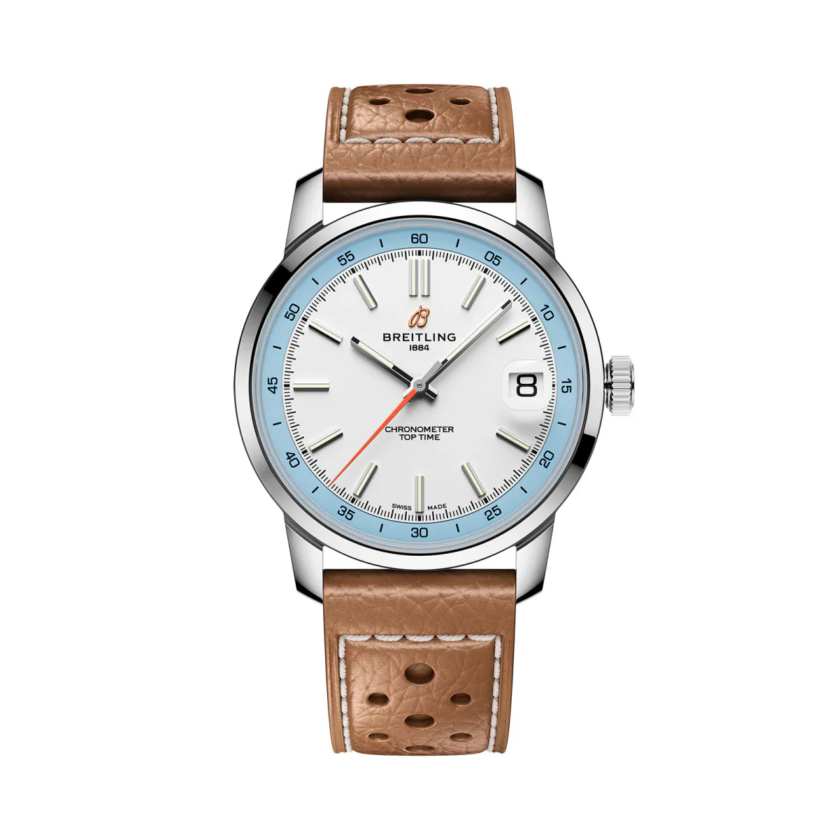 Breitling Top Time B31 38mm Mens Watch White