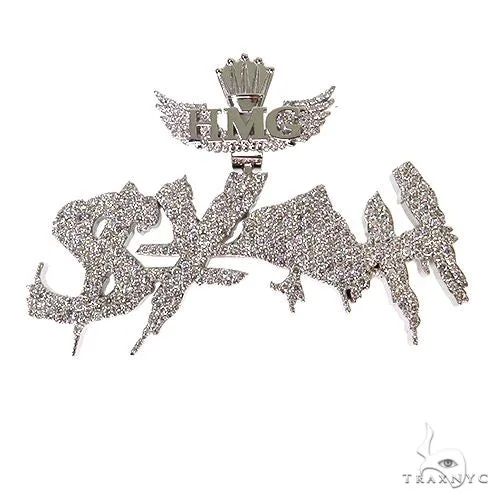 RINA - For Him CUSTOM Custom Made Diamond Pendant 67618 in Rose Gold – Pendant