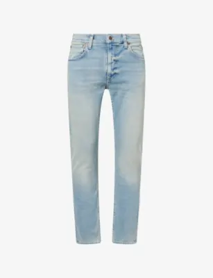 NUDIE JEANS Lean Dean Slim-Fit Denim Jeans - 30/32 in Shallow Sea – Mens | Jeans | Slim