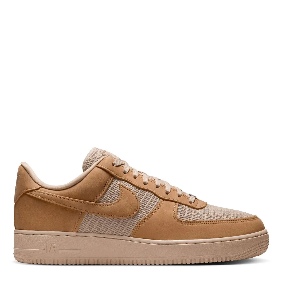 For Him Nike Mens Air Force 1 07 Shoes in Twine/Twine-Lin – Footwear