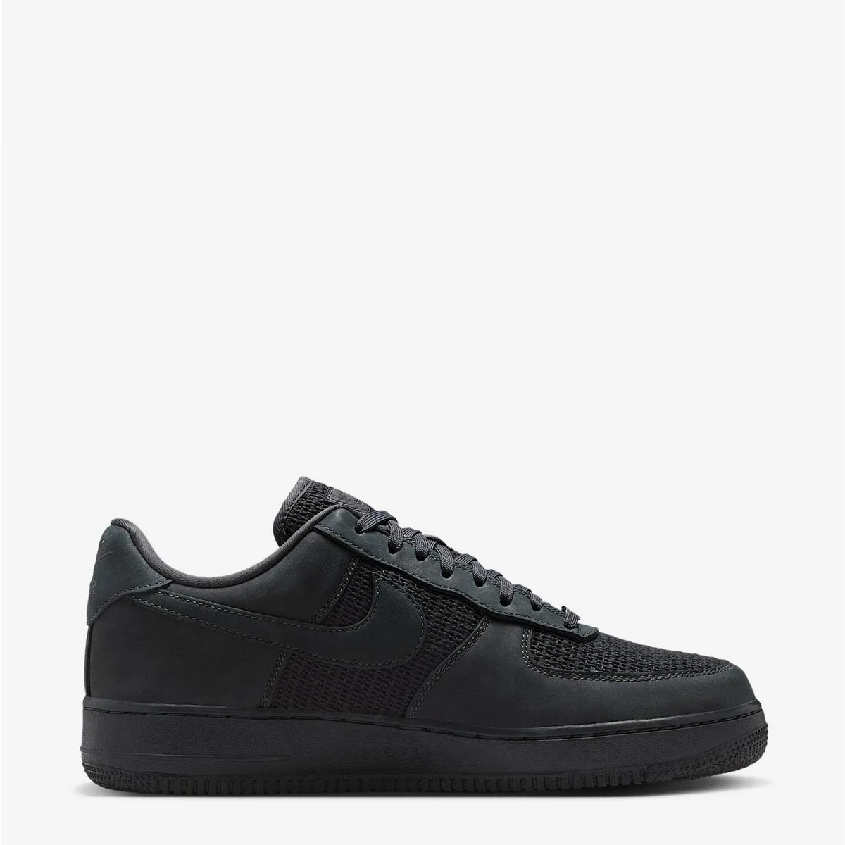For Him Nike Mens Air Force 1 07 Shoes in Anthracite – Footwear